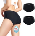 Kadınların 150 ml Yüksek Absorbent Leak Prorektörleri Kadın Incontinence Dönemi Postpartum Leakage Koruyucu Panties 2ay-XL