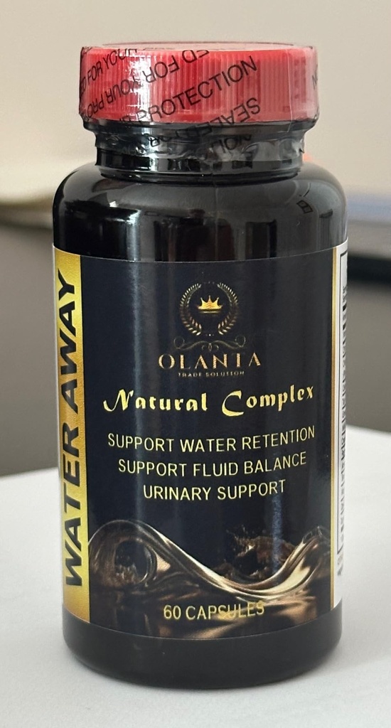 WATER AWAY PILLS - Premium Herbal Mix with Milk Thistle, Turmeric, Tart Cherry - Premium Water Retention and Flushing - Immune system booster - Herbal Diuretic Supplements -1 Şişe