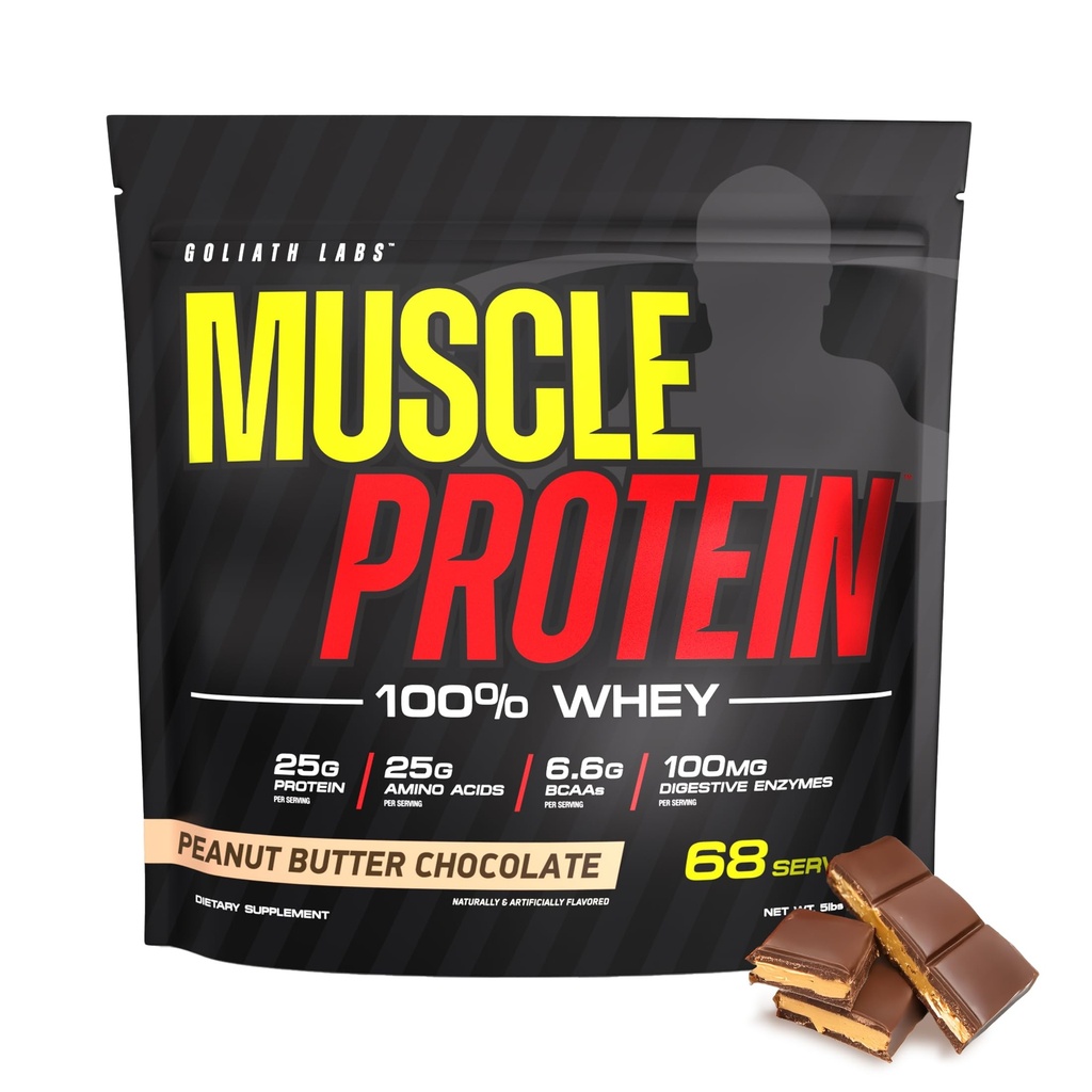 COLOSSAL LABS Muscle protein Whey Toz [5 lbs/Pack of 1]– Soğuk Filtrelenmiş, 25g Pure Protein, 6.6g BCAAs (Pazar Mayıs Vary) (5 Pound (kırada Çikolata)