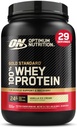 Optimum Nutrition Gold Πρότυπο 100% Whey Protein Powder, Vanilla Ice Cream, 2 Λίρες (Packaging May Vary)