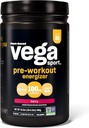 Vega Sport Energizer, Acai Berry, Pre Processing Powder for Women and Men, Υποστηρίζει την ενέργεια και την εστίαση, Ηλεκτρολύτες, Vegan, Keto, Χωρίς γλουτένη, Χωρίς γαλακτοκομικά, Μη ΓΤΟ (25 μερίδες) , 1,01 λίρα (πακέτο του 1)