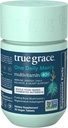 True Grace Men's 40+ One Daily Multivitamin Fermented Minerals, Organic Adaptogens & Μανιτάρια Ολόκληρο το σώμα Ισορροπία Ανοσοποιητικό, Αντοχή, Οστά & Καρδιά Συμπλήρωμα Υποστήριξης - Μη ΓΤΟ - 30 Vegan Tablets