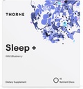 THORNE Sleep + Dissolvable Supplement Disk - Chamomile, L-Theanine and Melatonin for deep, restful Sleep - 15 Servisler