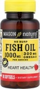 Fish Oil 1000 Mg No Burp Softgel, Mason Vitaminleri - 90 Ea