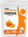 BulkSupplements.com Κολοκύθα σε σκόνη - συμπλήρωμα κολοκύθας, για υποστήριξη Digestive, συμπλήρωμα Superfood - Χωρίς γλουτένη, 5g ανά υπηρεσία, 500g (1.1 lbs) (πακέτο του 1)