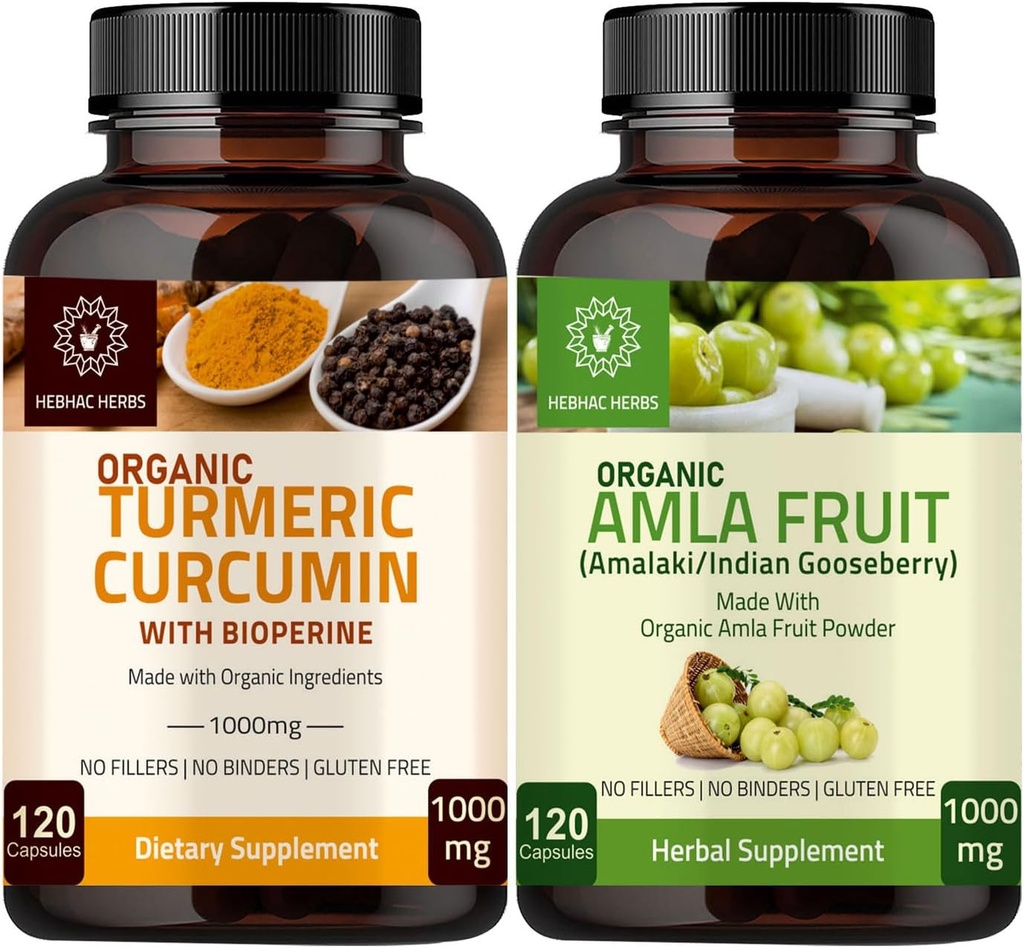 Turmeric Curcumin & Amla Capsules