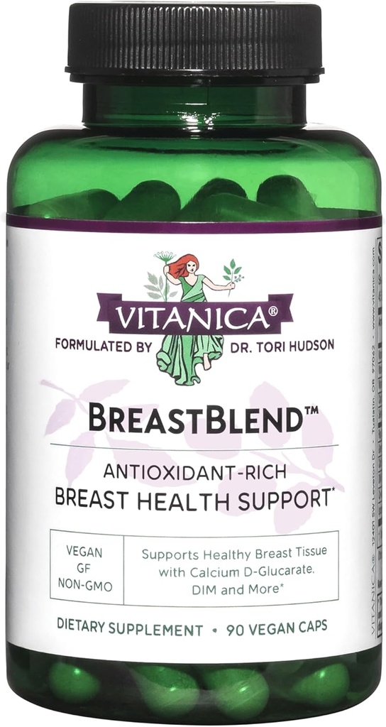 Vitanica MemeBlend, Em Care Support, Vegan, 90 Capsules