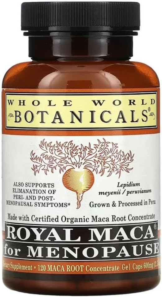 Tüm Dünya - Royal Maca 120 Gel Caps - Menopause Support