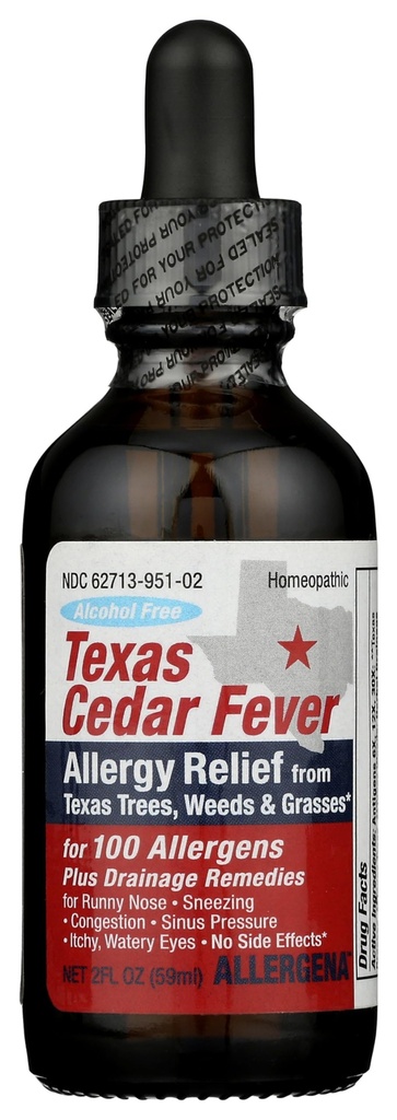 PROGENA Allergena Texas Cedar Ateş (2 Fl Ounce, Yetişkin)