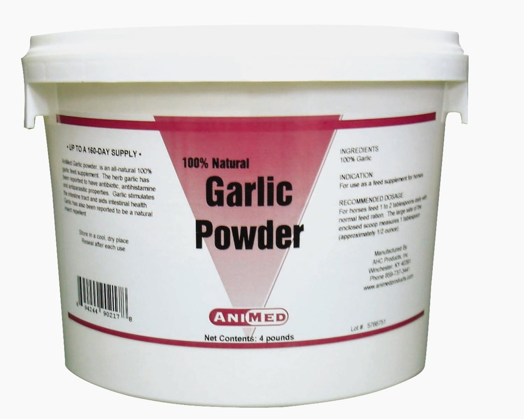 AniMed Garlic Toz 4lb...