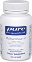 Pure Encapsulations Methylcobalamin 1,000 mcg - Vitamin B12 Supplement to Support Memory & Nerve Health - Premium Vitamin B12 Capsules - 180 Capsules