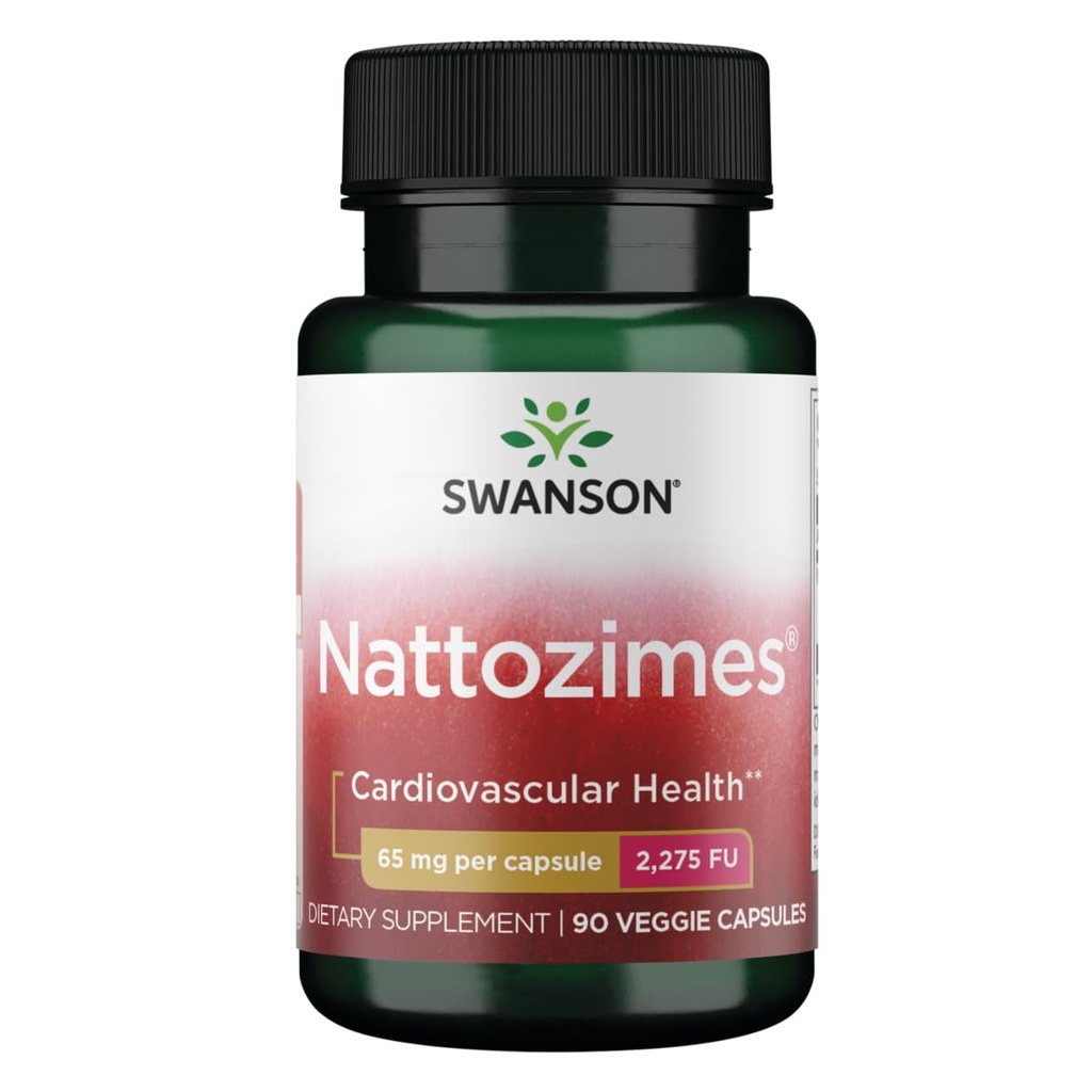 Swanson Nattozimes 65 Milligrams/2275 Fu 90 Veg Κάψουλες Ένζυμο