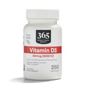 365 από το Whole Foods Market, Vitamin D3 2000 IU, 250 ct