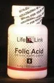 Folic Acid 5 mg LifeLink 100 Caps