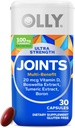 OLLY Ultra Joint Softgels, Boswellic Extract, Turmeric, Βιταμίνη D, Boron, 30 Ημέρα προσφοράς - 30ct