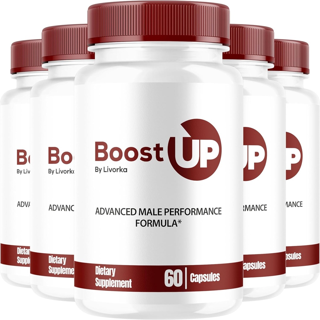 LIVORKA Boost Up Advanced Formula Συμπληρωματικό για άνδρες - 300 κάψουλες - Συσκευασία των 5