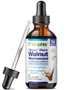 Biyophix Green Black Walnut Wormwood Extract 2 oz - Natural Potent Herbs Cleanser Supports Intestinal Health