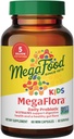 MegaFood MegaFlora Kids Probiyotiks - 5 Milyar CFUs - Non-GMO, Vegetarian, 9 Yiyecek Allergens olmadan, Probiyotikler for Digestive Health- 60 Mini Capsules (60 Hizmet)