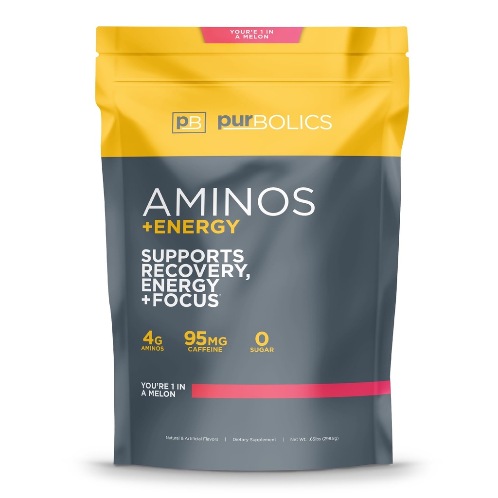 Purboliks replicas + Energy | Supports Recovery, Energy & Focus | 95mg of Caffeine, 0 Sugar & 60 Services (You're 1 in A Melon)