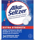 Alka-Seltzer Ekstra Güçlü Kalpburn Yardımı Effervescent Antacid Tabletleri, Hızlı İndigestasyon Yardımı, 24 Cttzer Ekstra Güçlü Kalp