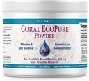Coral Ecopure σκόνη, Coral συμπλήρωμα σκόνης ασβεστίου με Coral ορυκτά - 16 ουγγιά