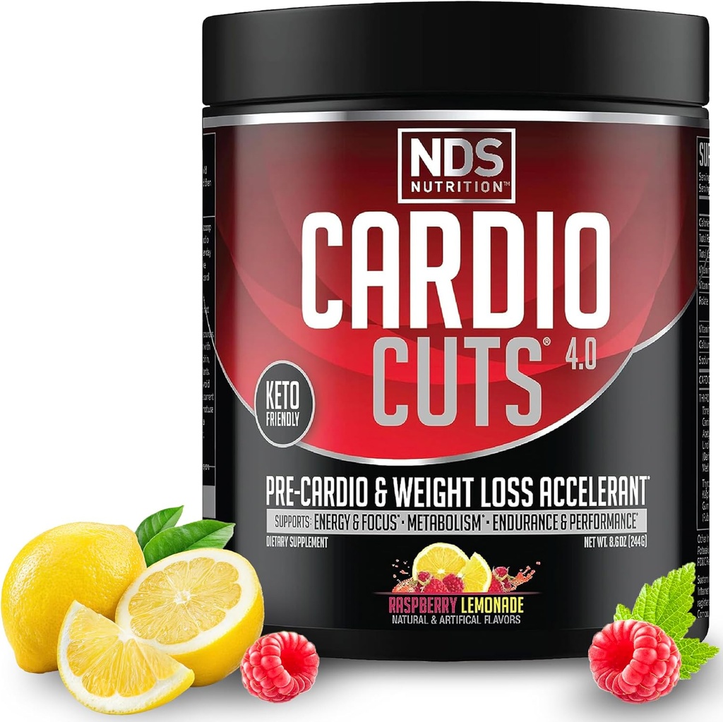 NDS Nutrition Cardio Cuts 4.0 - Λεμονάδα βατόμουρο - 8,6 oz.