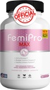 FemiPro MAX Women's Urinary Support Supplement, 60 Capsules, Ekstra Güçlü Bladder Control with Cranberry, Hibiscus, Dandelion, Vegan, Gluten Free (1)