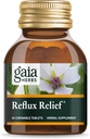 Αρωματικά φυτά Gaia Reflux Reflux - με Marshmallow Root, Χαμομήλι, Αλόη, Licorice, και High Mallow - Βοηθά με Περιστασιακά Heartburn και Relief Indigestion - 45 Μασώμενα δισκία (45-Day Supply)