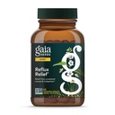 Gaia Herbs Reflux Relief - Marshmallow Root, Chamomile, Aloe, Licorice ve High Mallow - Occasional Heartburn ve Relieve Indigestion - 45 Chewable Tabletler (45-Day Supply)