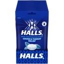HALLS Cough ve Throat Relief Mentho-Lyptus Cough Drops, 12 Çanta 30 (360 Total Drops)