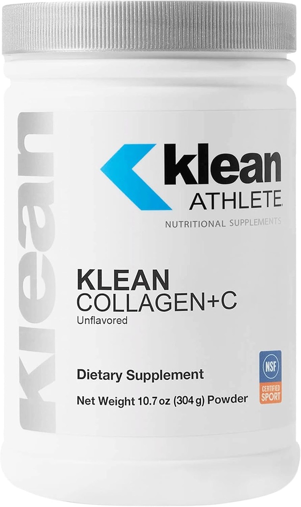 Klean Sporcu Klean Collagen+C | Ortak ve Connective Tound Support için C vitamini ile Collagen Peptides | Noflavored