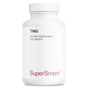 Supersmart TMG 2250 mg per Day (High Strength) - TMG Tritilglycine - Betaine Anhidrus Supplement | Non-GMO & Gluten Free - 100 Tabletler