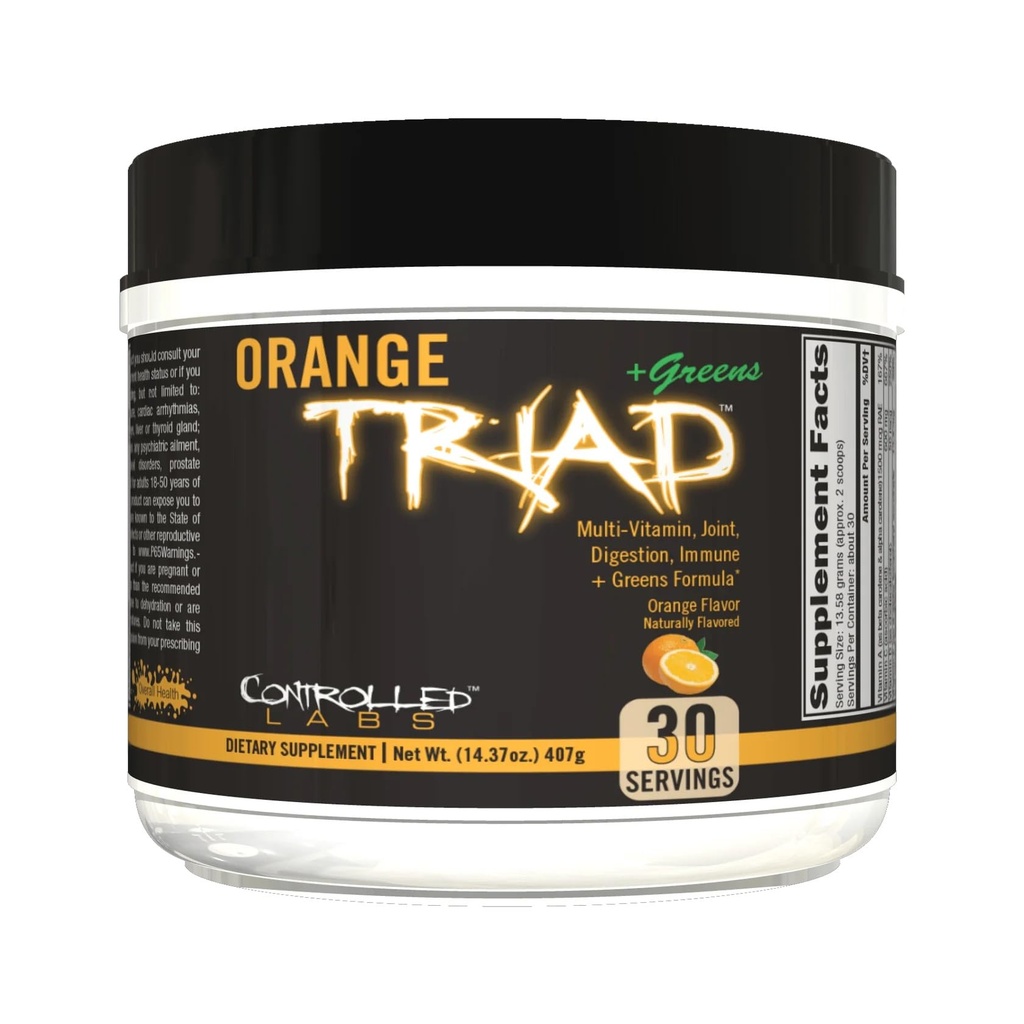 Kontrollü Laboratuvarlar Orange Triad, 0.9 Pound