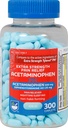 Rite Aid Extra Strength Pain Relief Acetaminophen PM Caplets, 500 mg Acetaminophen / 25mg Diphenhydramine - 300 Kont - Nighttime Pain Reliever + Sleep Aid Aid