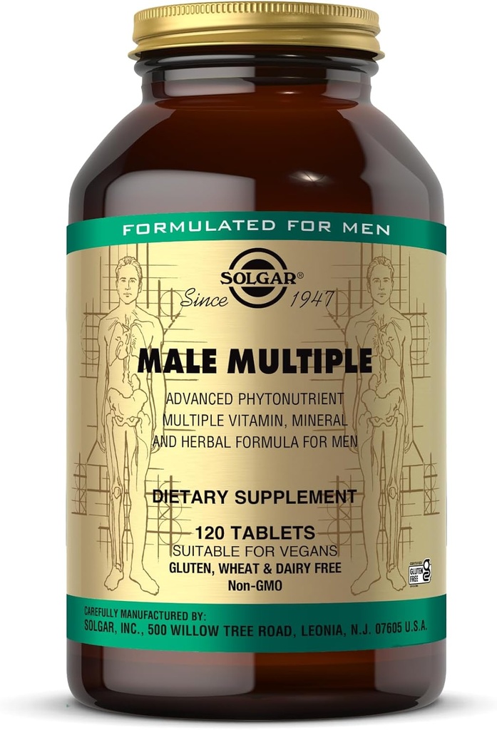 Solgar Male Multiple, 120 Tablets