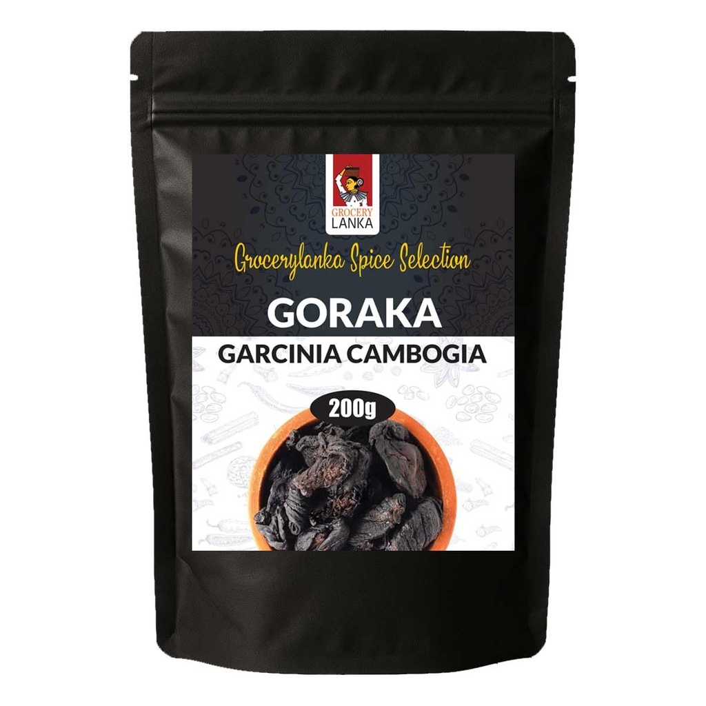 Goraka 200g (7oz), Αποξηραμένη Garcinia Cambogia, φυσικός παράγοντας εδάφους τροφίμων 