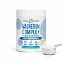 Magnezyum Kompleksi Toz - 8 Magnezyum türü, L-Threonate (Magtein), Glycinate, Malate ve Daha Fazla Beyin Sağlığı, Rahatlama, En Azorpsiyon - Unflavored, 30 Hizmetler