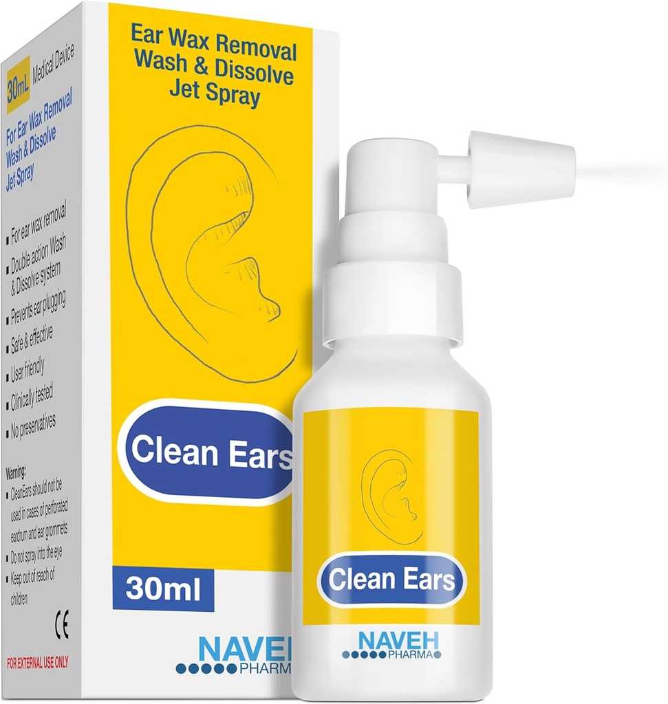 NAVEH PHARMA® CleanEars 