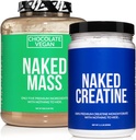 NAKED Soy-Free protein Sche: 8LB Chocolate Vegan Mass Kre