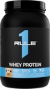 Kural 1 Whey proteini - All-Whey Kaynaklarından alınan 24g Fast-Acting proteinleri Doğal Occurring EAAs & BCAAs for Workout Recovery or Anytime Use (2 Pounds*, Café Mocha)