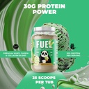 Underground Bio Labs Panda Fuel Premium Protein Whey, Hydrolyzed Collagen, Casein, Probiotics, Enzymes, Keto Friendly, Time Release, 25 σέρβις (2,5 λίρα, παγωτό σοκολάτα μέντας)
