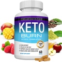 Toplux Keto Burn Χάπια Ketosis Βάρος Απώλεια - 1200 Mg Ultra Advanced Φυσικό Ketogenic Fat Burner Χρησιμοποιώντας Ketone Diet για άνδρες 60 Κάψουλες Συμπλήρωμα