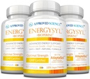 Εγκεκριμένο Science Energysyl - Caffeine Free - με Adaptogens, Β Βιταμίνες, και Bioperine - 3 Μήνες Προσφορά - 180 Κάψουλες