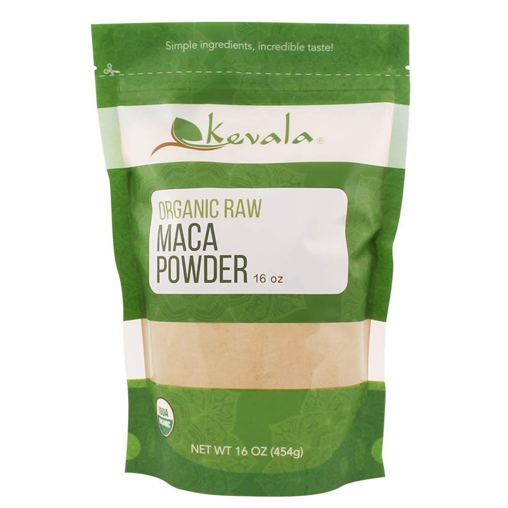 kevala - Organik Maca Root Toz - Raw Maca Toz 1 lb - 16 oz - Gluten Free - Vegan - Kosher