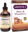 Amber NaturalZ Adizone C Herbal Supplement for Cats | Supports Healthy Inflammatory Response, Occasional Discomfort, and Normal Joint Function | Natural Aid for Active and Aging Felines