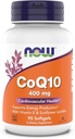 Şimdi Gıdalar Tamamlar, CoQ10 400 mg, Farm Grade, Fermentation tarafından üretilen All-Trans Form, 90 Softgels