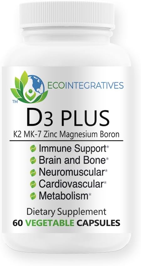 D3 Plus Boron Vitamin K2 Magnezyum çinko Destekleri Cardiovascular Nerves Kass Bone Dişleri Gums Immune Health Tound Tamir Balance Hormons Metabolism 60 Vegan caps