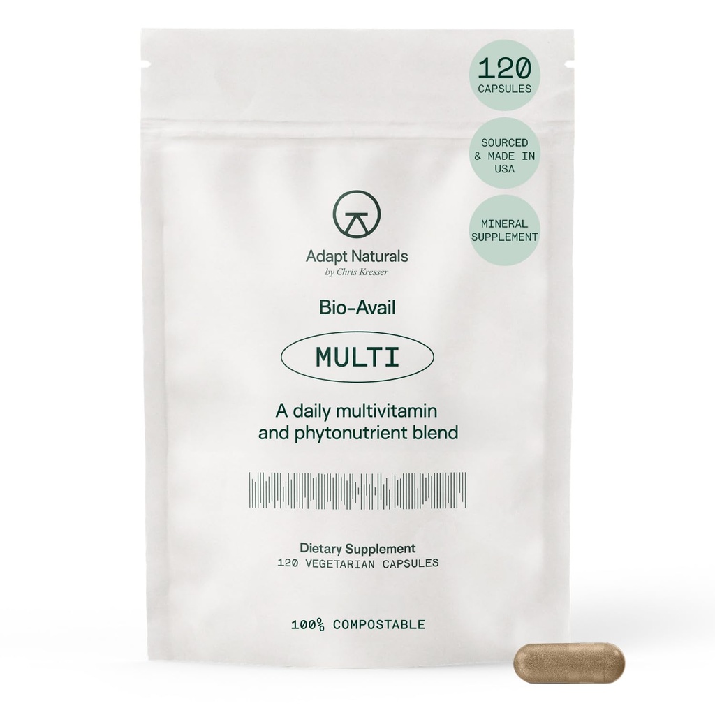 Kadınlar ve Erkekler için Doğallar Multivitamin, Biotin, Niacin, A, B, C, D, E, K1, çinko, Magnezyum - Immune Support - 30 Day Supply