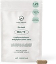 Kadınlar ve Erkekler için Doğallar Multivitamin, Biotin, Niacin, A, B, C, D, E, K1, çinko, Magnezyum - Immune Support - 30 Day Supply