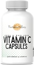 C Capsules | Pure, Corn, & GMO-Free | 1000 mg C Per Capsule | 200 Capsules
